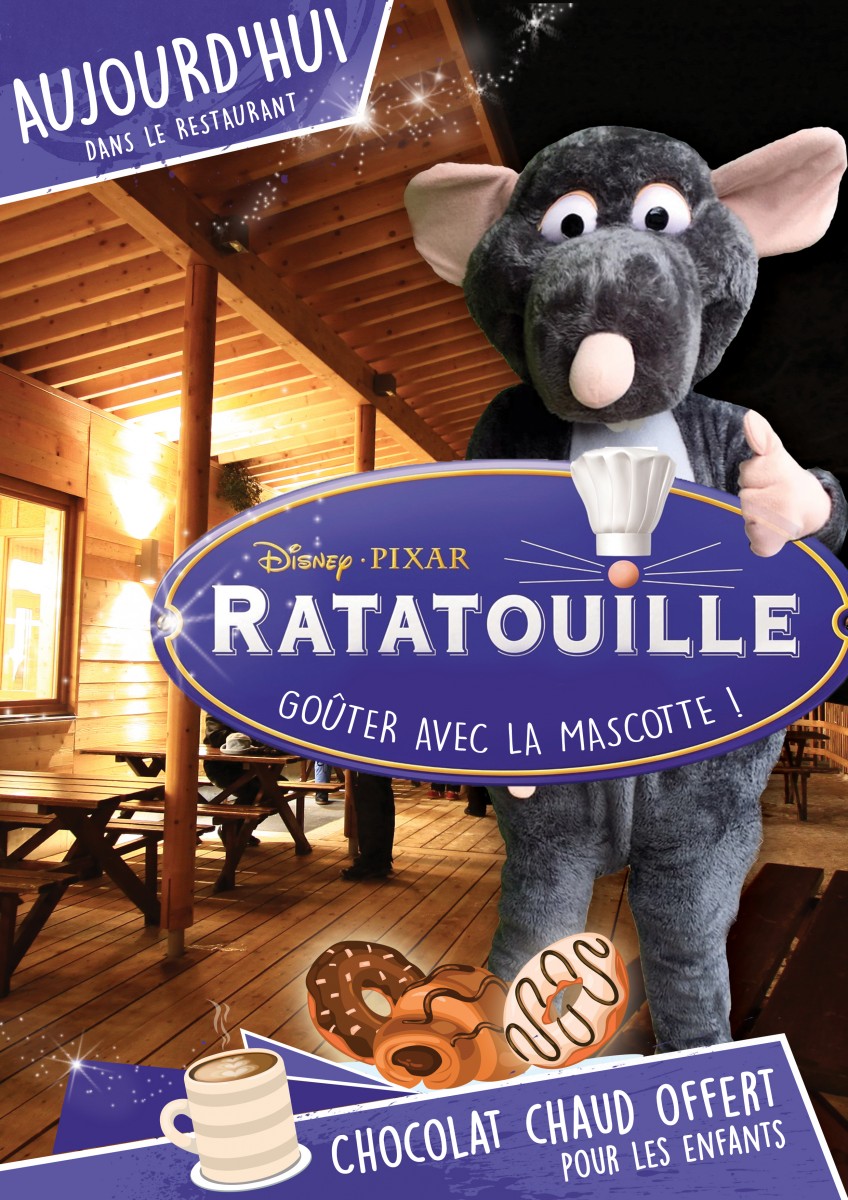 Chocolat chaud avec Ratatouille du 10 février au 11 mars à 17h00 à Lans-en-Vercors Chocolat chaud avec Ratatouille du 10 février au 11 mars à 17h00 à Lans-en-Vercors