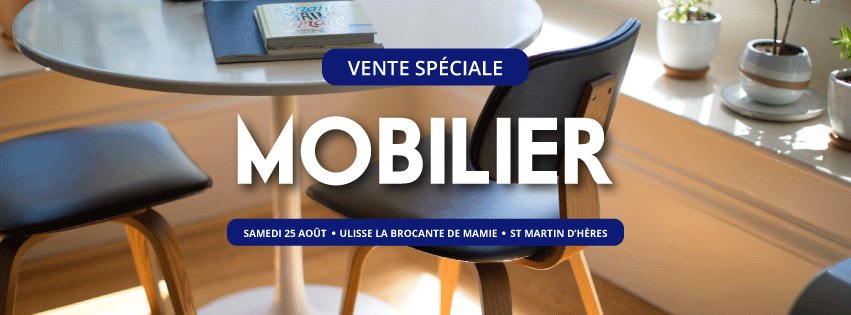 Vente solidaire Mobilier et Déco Vente solidaire Mobilier et Déco