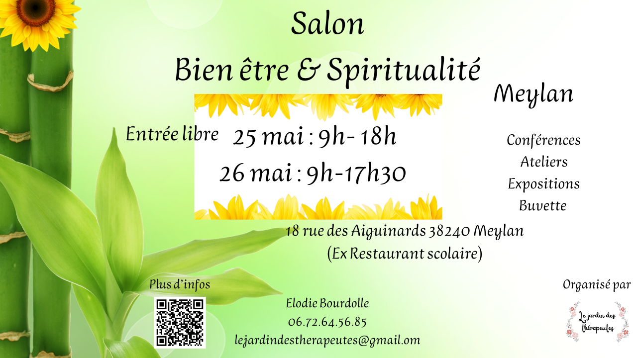 Salon Du Bien Tre Et De La Spiritualit Agenda