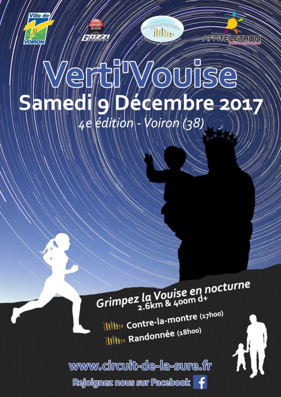 4ème Verti'Vouise Samedi 09 décembre 2017 à 17:00 4ème Verti'Vouise Samedi 09 décembre 2017 à 17:00