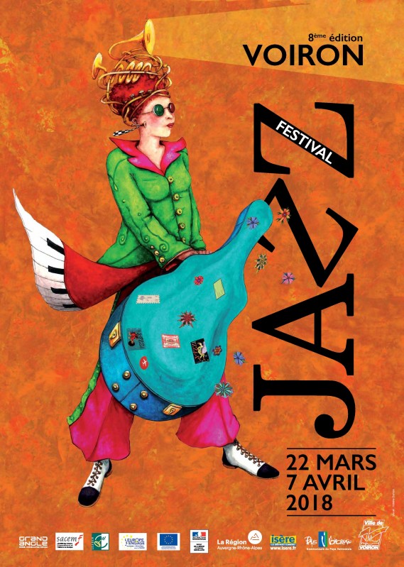 8ème Voiron Jazz Festival Du jeudi 22 mars au samedi 07 avril 8ème Voiron Jazz Festival Du jeudi 22 mars au samedi 07 avril