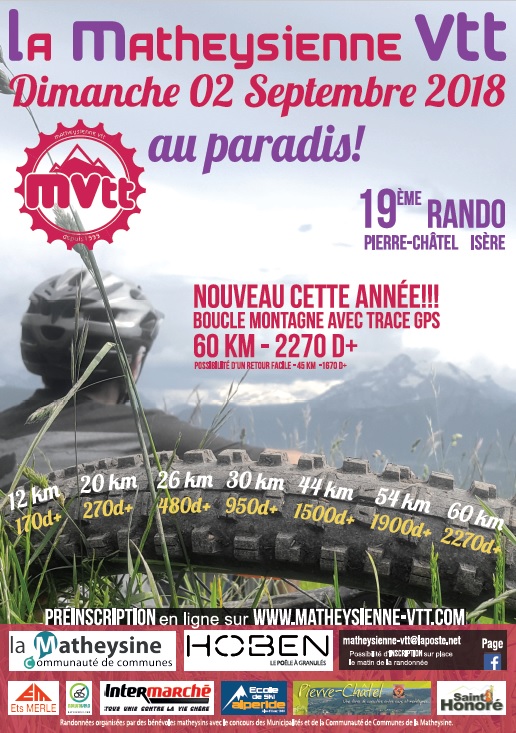 Matheysienne VTT 2018 Matheysienne VTT 2018