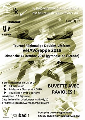 VétaVoreppe 2018 Dimanche 14 octobre à Voreppe VétaVoreppe 2018 Dimanche 14 octobre à Voreppe