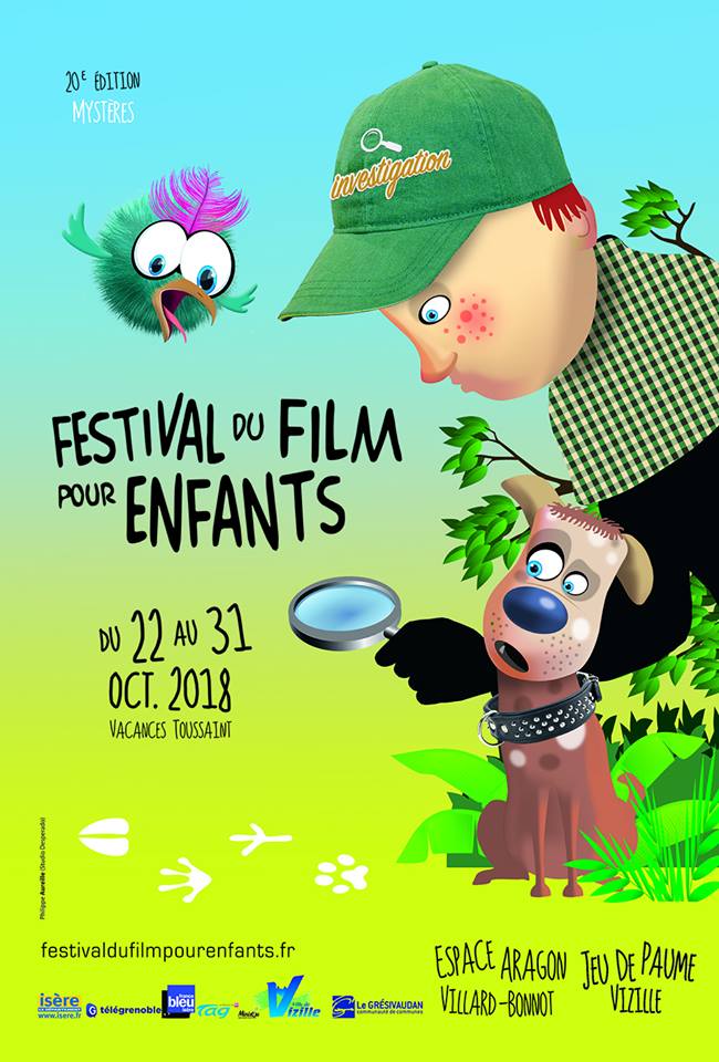 Festival du Film pour Enfants 2018 Du lundi 22 au mercredi 31 octobre à Vizille Festival du Film pour Enfants 2018 Du lundi 22 au mercredi 31 octobre à Vizille