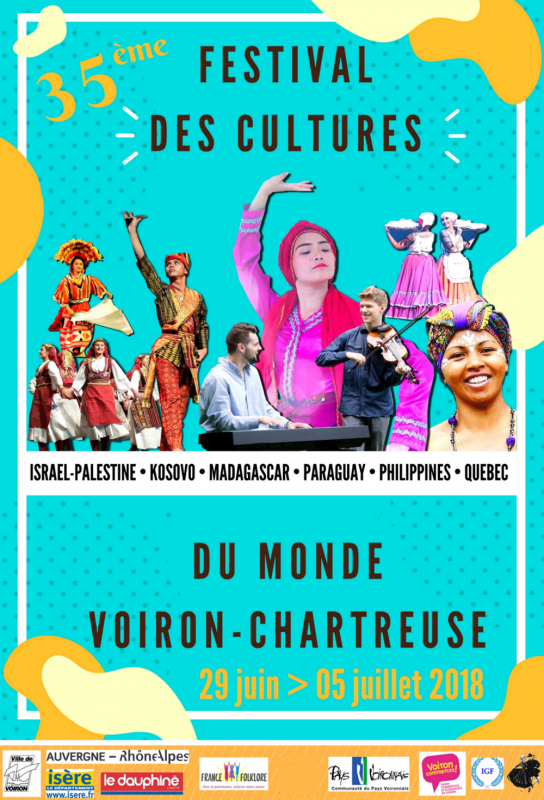 35ème Festival des Cultures du Monde du 29 juin au 05 juillet à Voiron 35ème Festival des Cultures du Monde du 29 juin au 05 juillet à Voiron