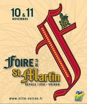 Foire de la Saint Martin les 10 et 11 novembre à Voiron Foire de la Saint Martin les 10 et 11 novembre à Voiron