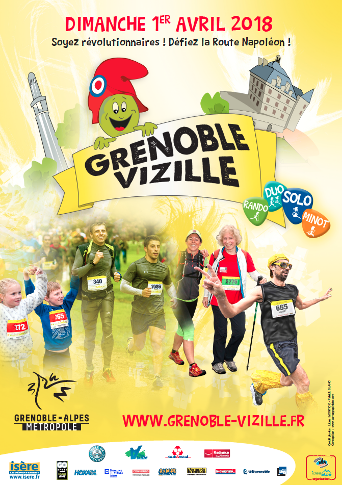 6eme edition de la course Grenoble - Vizille – 2018 Dimanche 1 avril 6eme edition de la course Grenoble - Vizille – 2018 Dimanche 1 avril