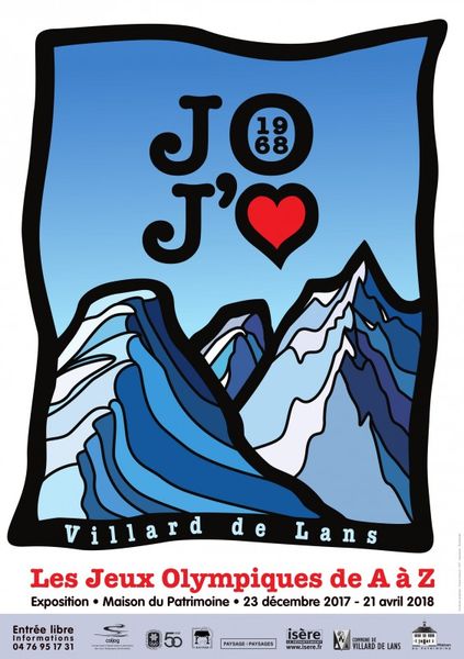 Exposition "JO 1968 J'aime" au musée du patrimoine à Villard de Lans à partir du 23 décembre Exposition "JO 1968 J'aime" au musée du patrimoine à Villard de Lans à partir du 23 décembre