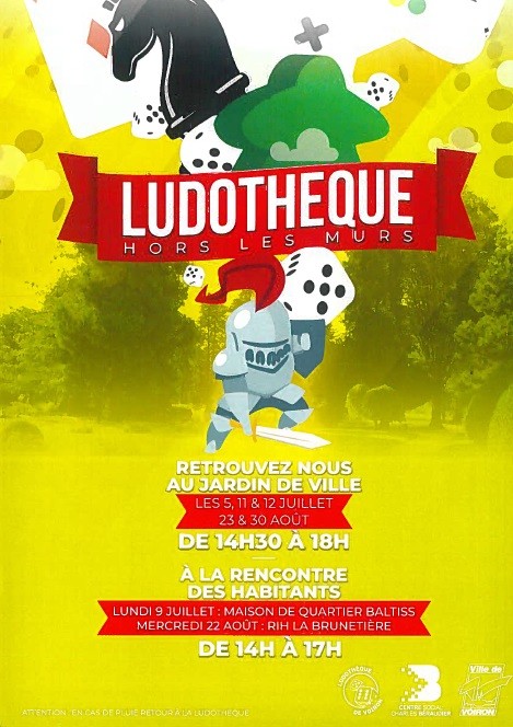 L'été à la ludothèque de Voiron L'été à la ludothèque de Voiron