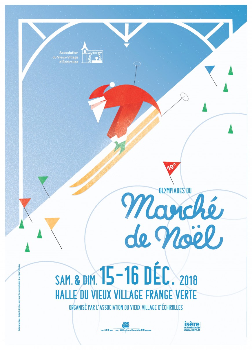 L'association du Vieux Village organise son 19ème marché de Noël à ECHIROLLES les 15 et 16 décembre L'association du Vieux Village organise son 19ème marché de Noël à ECHIROLLES les 15 et 16 décembre