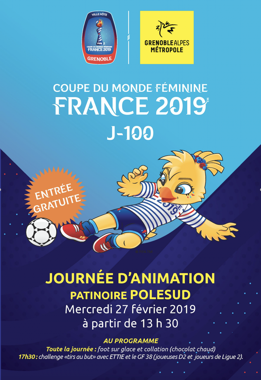COUPE DU MONDE J-100 mercredi 27 février à Polesud COUPE DU MONDE J-100 mercredi 27 février à Polesud