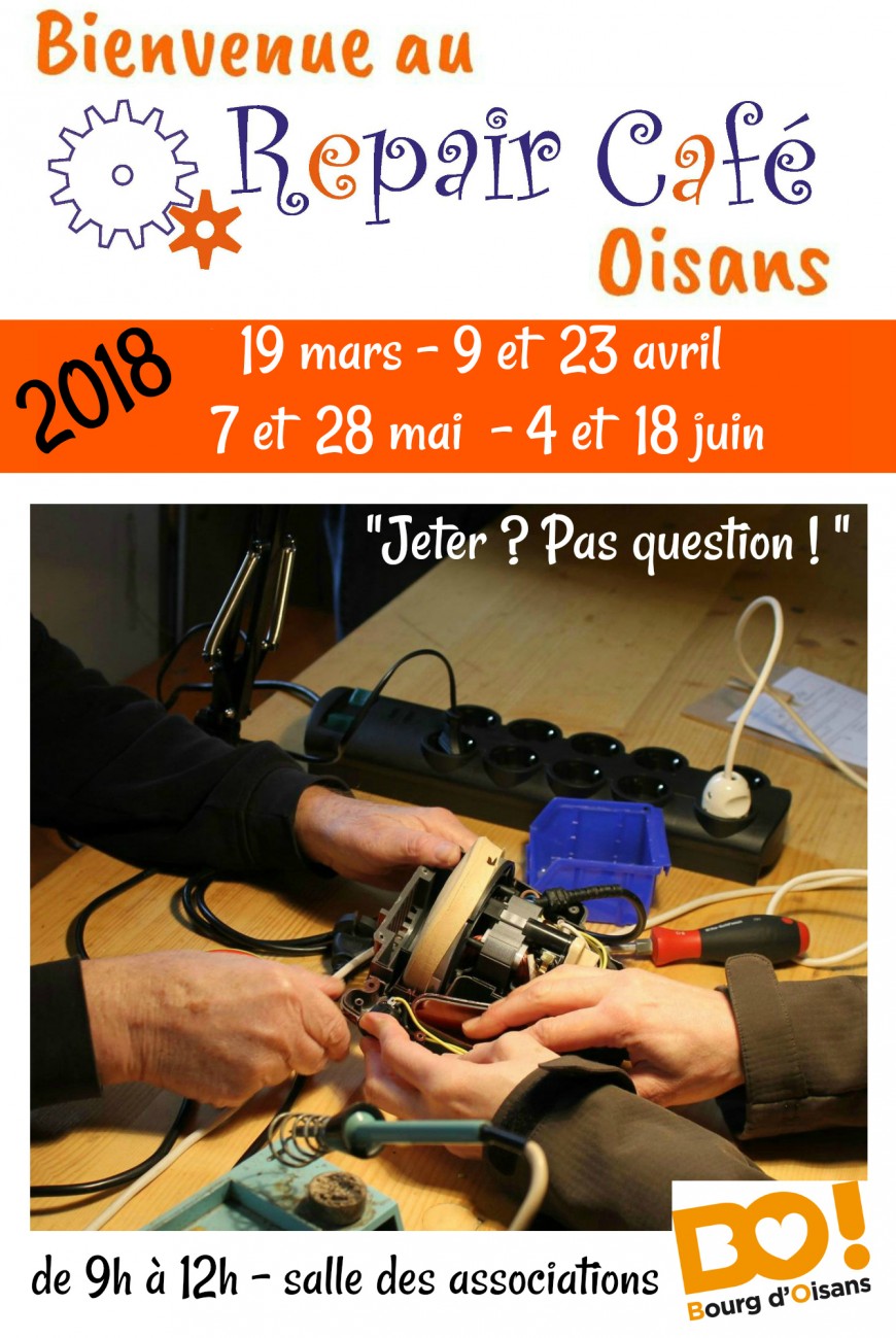 Repair Café à Bourg d’oisans Repair Café à Bourg d’oisans