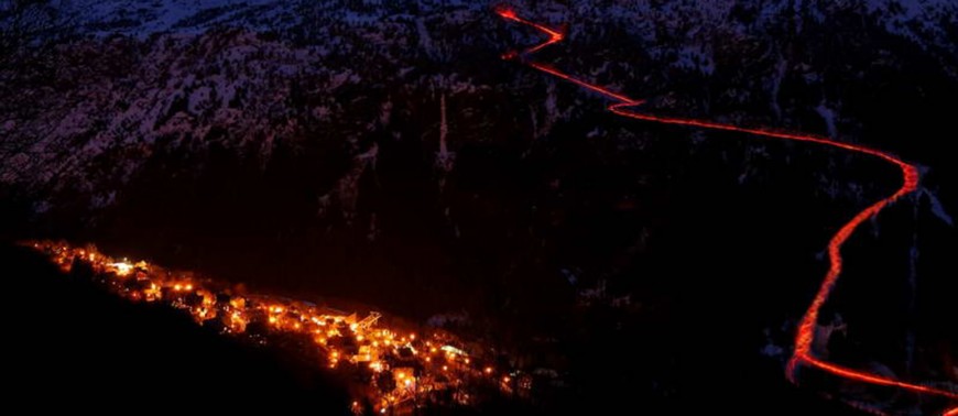 Descente aux Flambeau de L'ESF jusqu'au 06 mars à 19h00 à Vaujany Descente aux Flambeau de L'ESF jusqu'au 06 mars à 19h00 à Vaujany