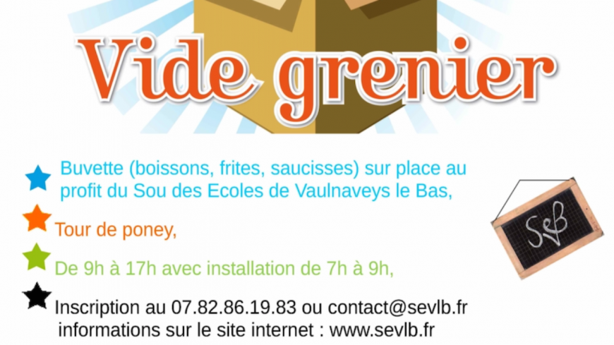 Vide Grenier Vaulnaveys le bas Vide Grenier Vaulnaveys le bas