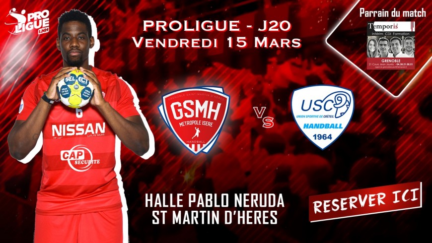 GSMH38 Handbal vs US Creteil Handball GSMH38 Handbal vs US Creteil Handball