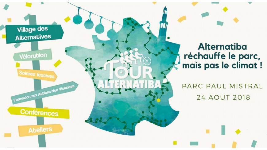 Grenoble - Tour Alternatiba : on réchauffe le parc, mais pas le climat ! Grenoble - Tour Alternatiba : on réchauffe le parc, mais pas le climat !