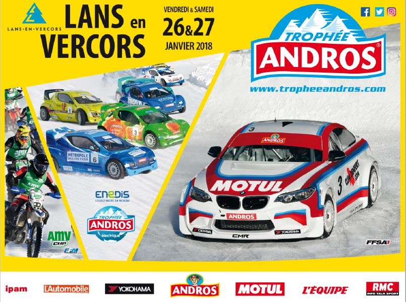 Trophée Andros 2018 les vendredi 26 et samedi 27 janvier Trophée Andros 2018 les vendredi 26 et samedi 27 janvier