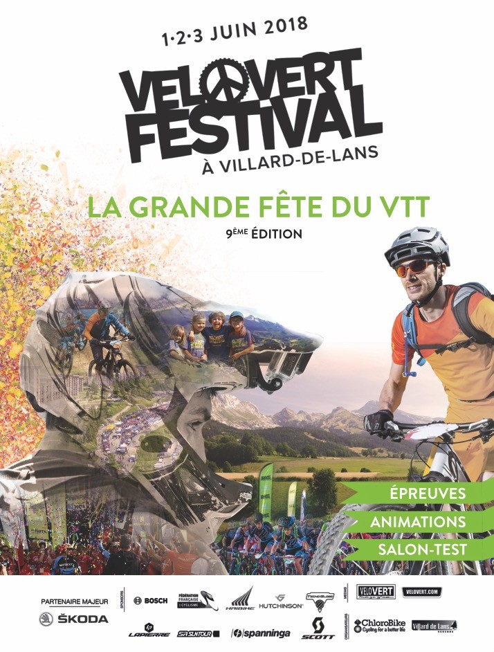 9E VÉLO VERT FESTIVAL Du vendredi 01 au dimanche 03 juin à Villard De Lans 9E VÉLO VERT FESTIVAL Du vendredi 01 au dimanche 03 juin à Villard De Lans