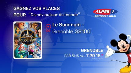 Tentez de gagner vos places pour "Disney autour du monde" !