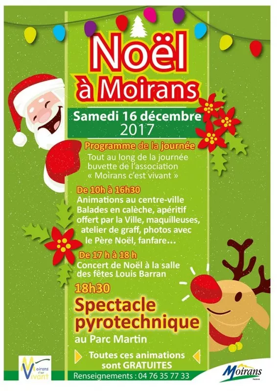 Noël à Moirans Samedi 16 décembre à 10:00