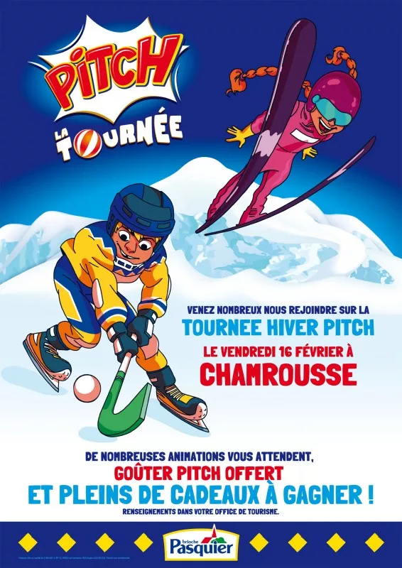 Tournée Pitch - Village Pasquier vendredi 16 février de 09h00 à 17h00 - Chamrousse