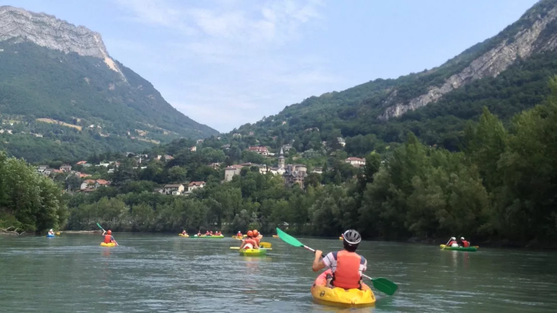 Canoe Grenoble : descente decouverte, culturelle, nocturne et aventure