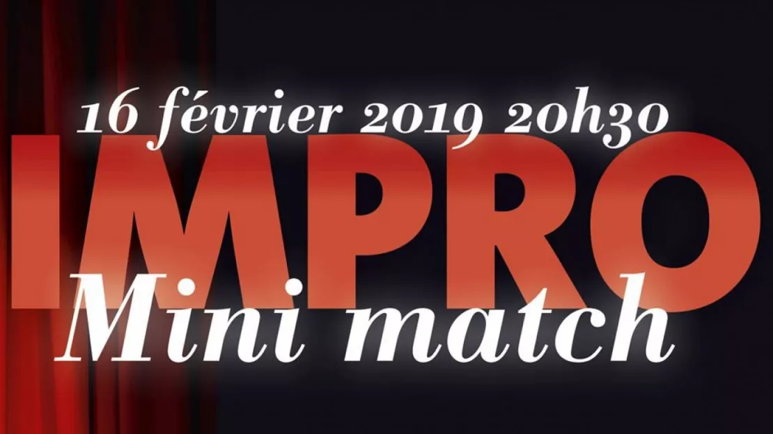 Match Impro: la CieGALe reçoit La CIR venant du Maroc