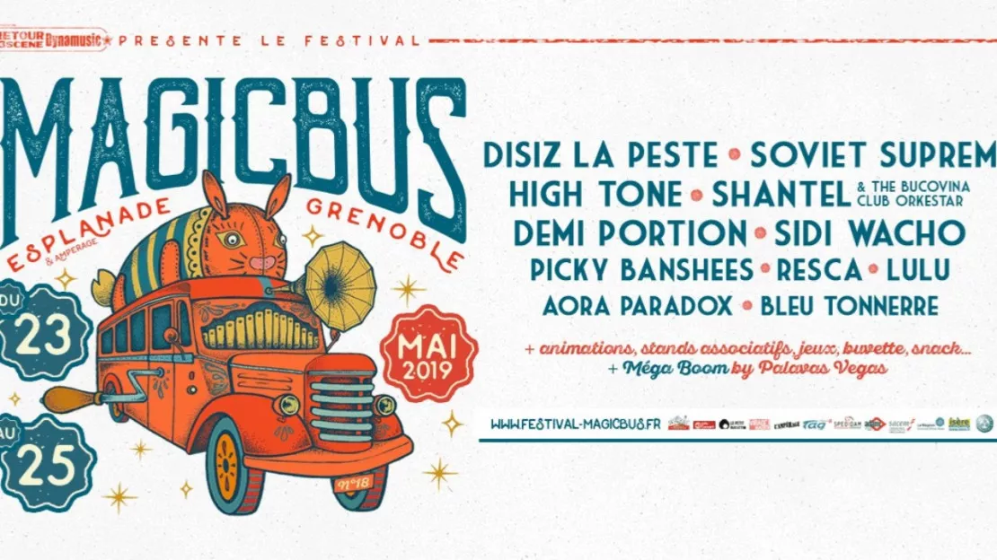 18ème Festival MAGIC BUS / 23 au 25 mai 2019