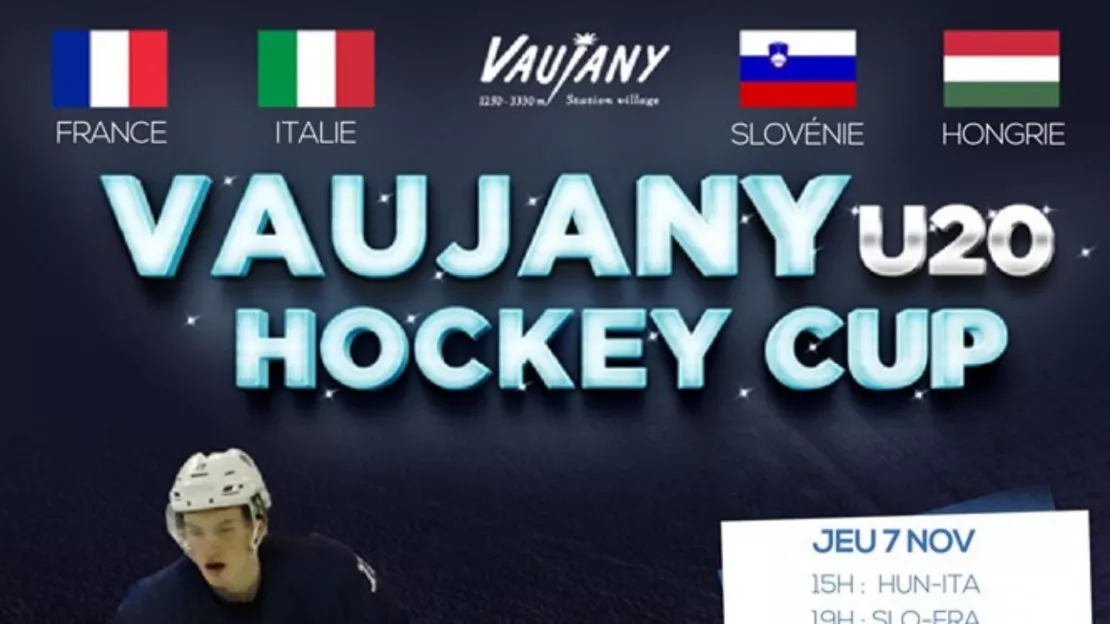 VAUJANY HOCKEY CUP : Tournois de hockey sur glace U20 à la Patinoire De Vaujany du 07 au 09 novembre
