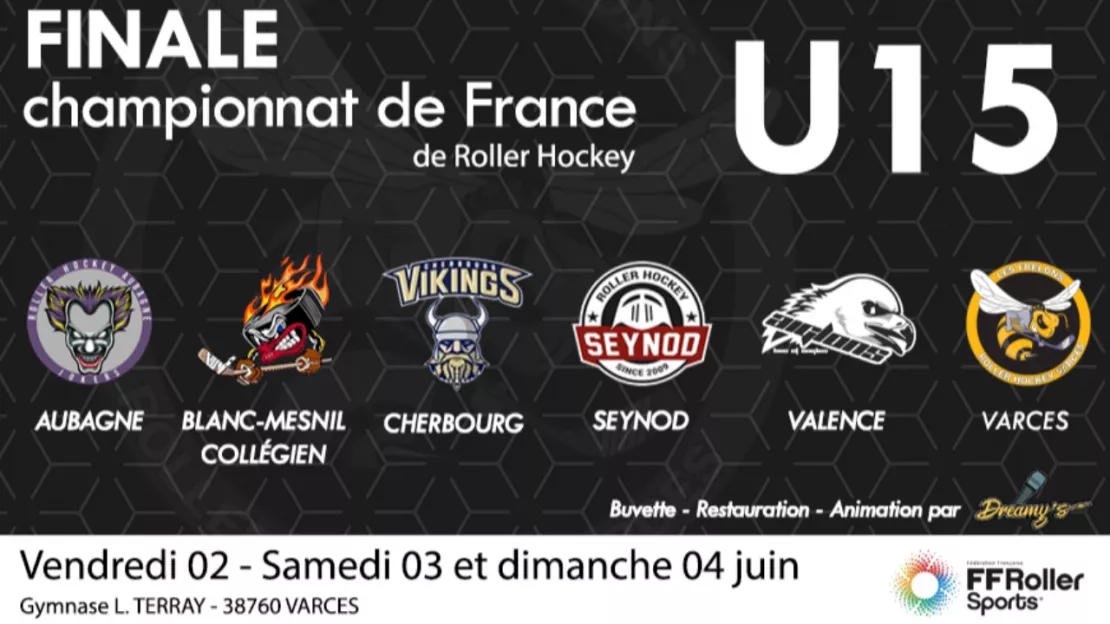 Finale Championnat de France de Roller Hockey U15 - Varces