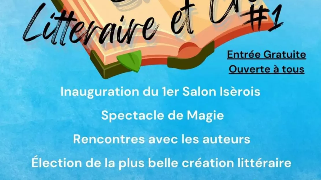 Salon littéraire et créatif isérois à St Ismier