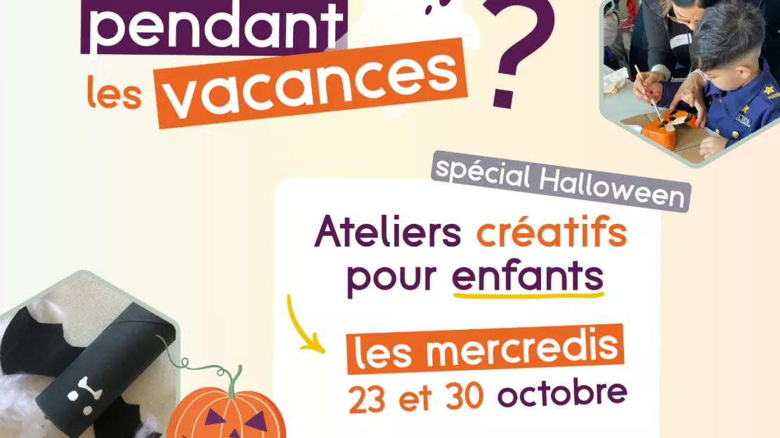 Atelier créatifs Halloween enfants