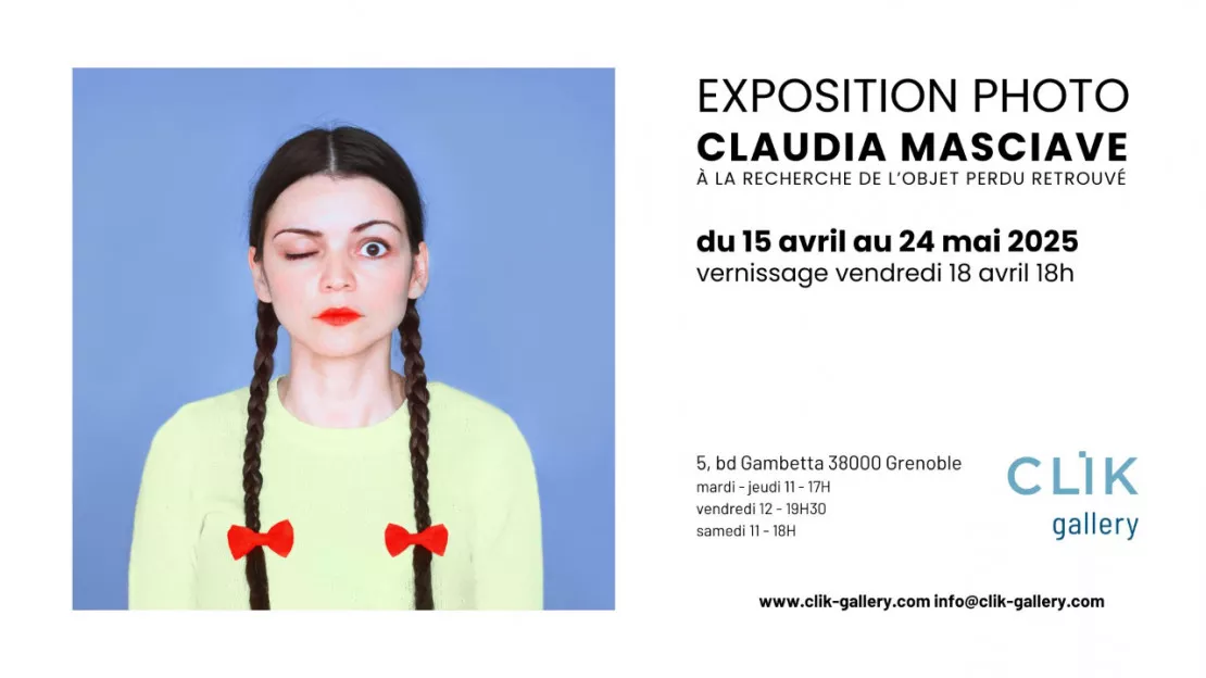 Rencontre avec la photographe CLAUDIA MASCIAVE à la CLIK Gallery, Grenoble Rencontre avec la photographe CLAUDIA MASCIAVE à la CLIK Gallery, Grenoble