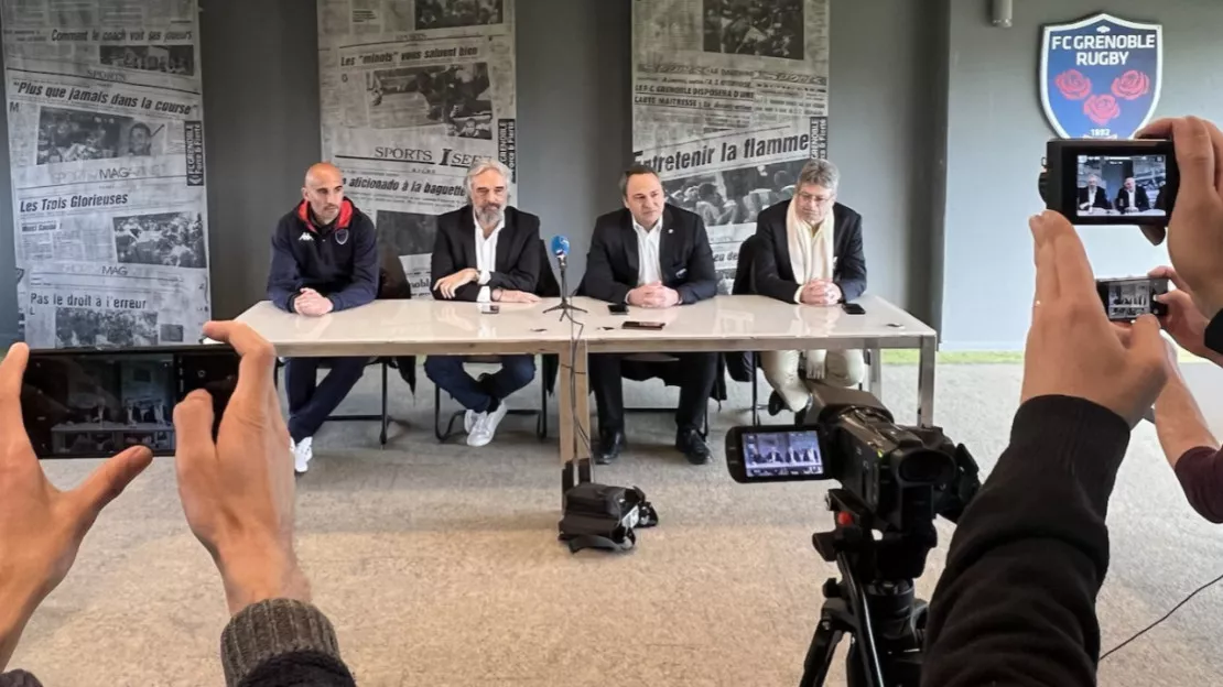FC Grenoble Rugby : l’entraîneur devait s'en aller, il devient finalement le président du club