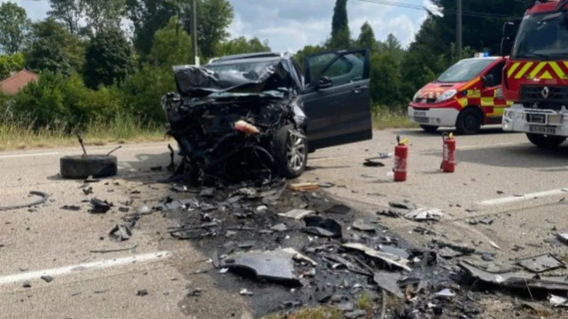 Grave accident voiture/camping-car près de Grenoble : huit blessés dont certains en urgence absolue