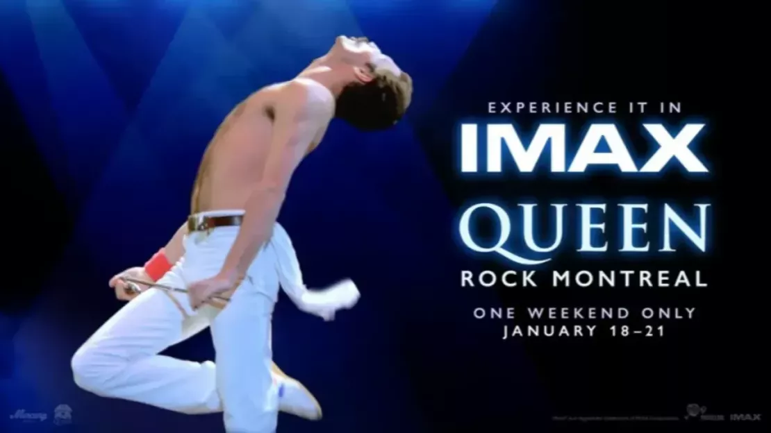 Queen : le show donné à Montréal sera diffusé au cinéma
