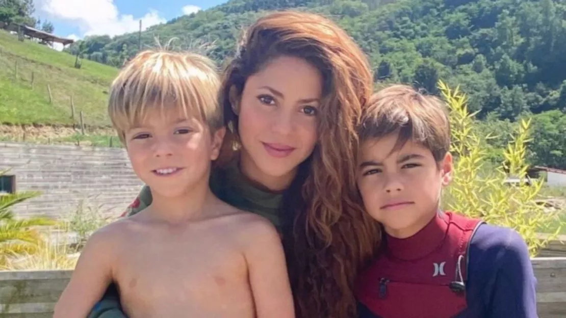 Shakira ouvre son cœur à ses fils avec une jolie déclaration