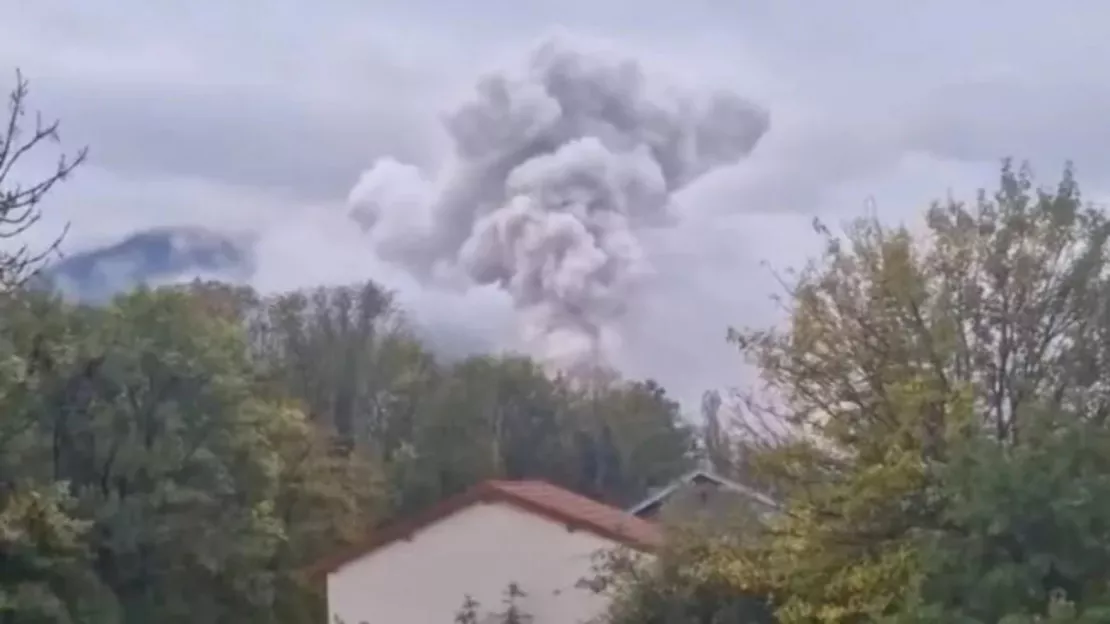 Une violente explosion dans une usine de produits chimiques en Isère