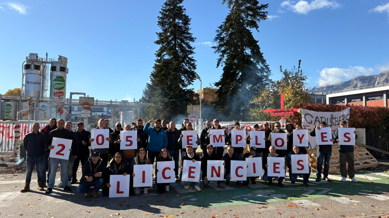 Fin de la grève à Crolles : un accord a été trouvé, Teisseire reprend du service Fin de la grève à Crolles : un accord a été trouvé, Teisseire reprend du service