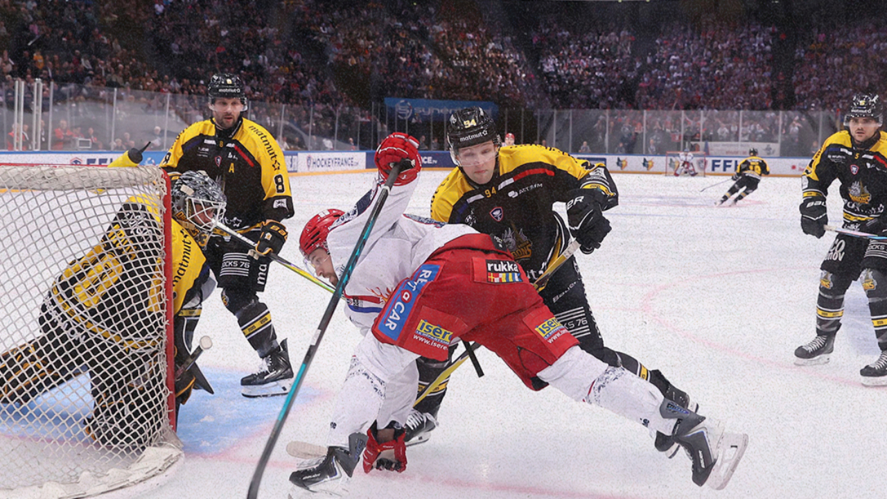 Coupe de France : les Br&ucirc;leurs de Loups dompt&eacute;s par Rouen en finale (6-1)