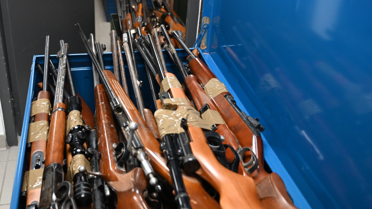 Isère : plus de 2000 armes rendues dans le cadre de la collecte nationale Isère : plus de 2000 armes rendues dans le cadre de la collecte nationale