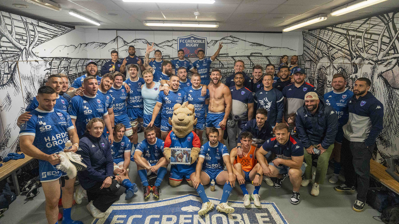 Rugby : Grenoble décroche la première place de Pro D2