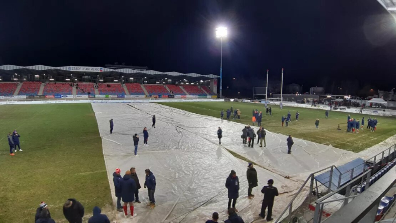Terrain gelé, match reporté : Aurillac finalement sanctionné pour ne pas avoir pu affronter le FCG