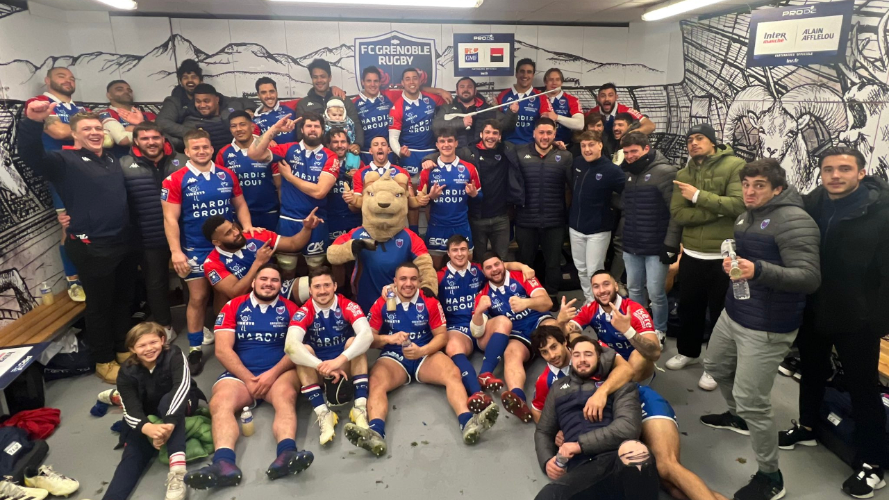 Trois points en moins pour le FC Grenoble Rugby