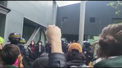 Saint-Martin-d’Hères : étudiants délogés de la MSH par la police, les syndicats dénoncent