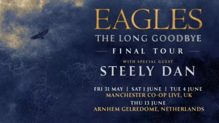 The Eagles poursuivent la tournée d'adieu en Grande-Bretagne et aux Pay-Bas